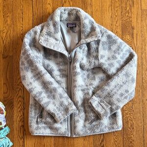 Patagonia Soft Gray Sherpa Jacket